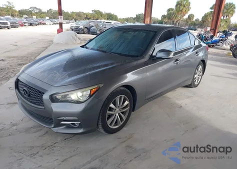 2015 Infiniti Q50 z USA, uszkodzony, nr VIN JN1BV7AP3FM344473